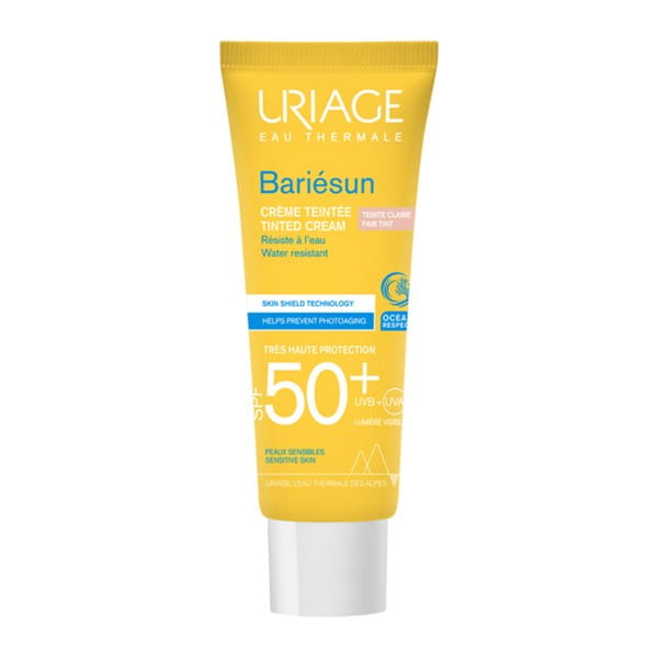 Uriage Bariesun tonujący krem przeciwsłoneczny SPF 50+  jasny beż 50 ml