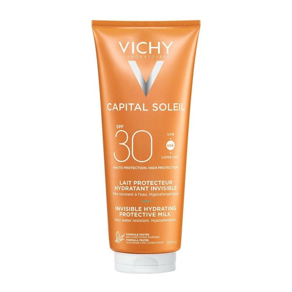 Vichy Capital Soleil ochronne mleczko do twarzy i ciała SPF 30 300 ml