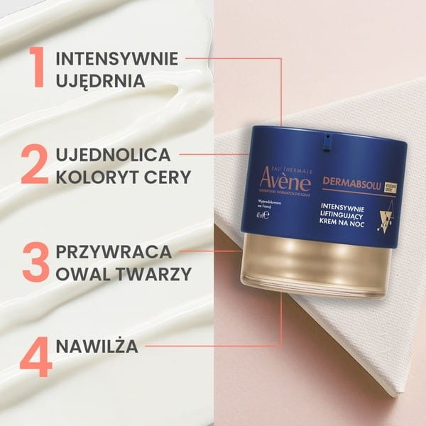 Avene Eau Thermale DermAbsolu krem intensywnie liftingujący na noc 40 ml