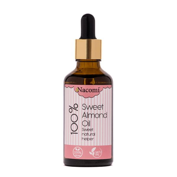 Nacomi Olej ze słodkich migdałów z pipetą, 50ml