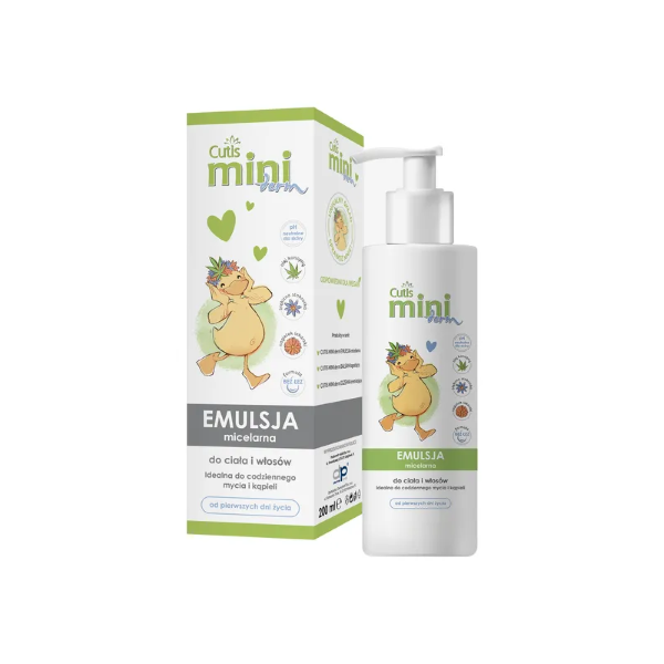 Cutis Mini derm emulsja micelarna, 200 ml
