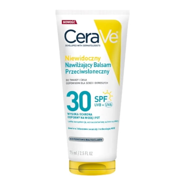 CeraVe Nawilżający balsam przeciwsłoneczny SPF 30, 75 ml