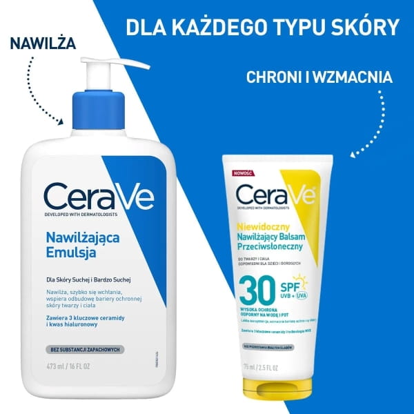 CeraVe Nawilżający balsam przeciwsłoneczny SPF 30, 75 ml