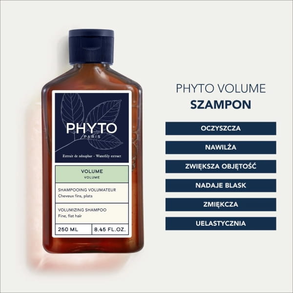 Phyto Volume, szampon zwiększający objętość włosów, 250 ml