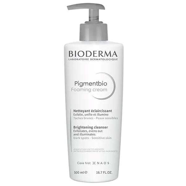 Bioderma Pigmentbio Foaming Cream kremowy żel oczyszczający bez mydła 500 ml