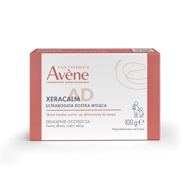 Avene Xera Calm A.D Kostka do mycia, 100 g