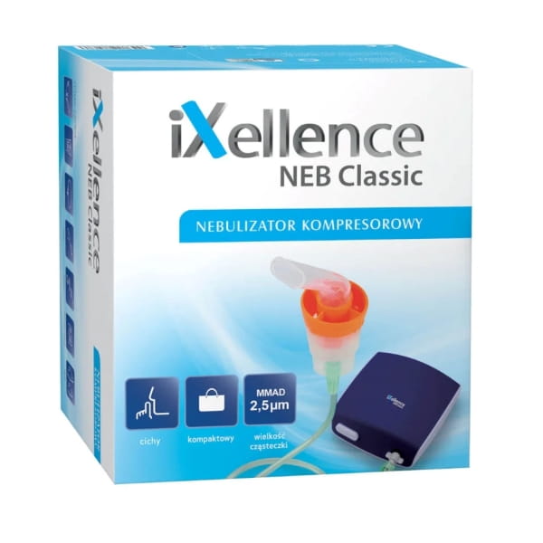 IXellence NEB Classic Nebulizator kompresorowy 1 szt