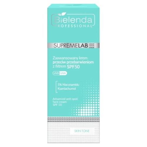 Bielenda Professional Supremelab Skin Tone Krem przeciw przebarwieniom SPF50 UVA/UVB 50 ml