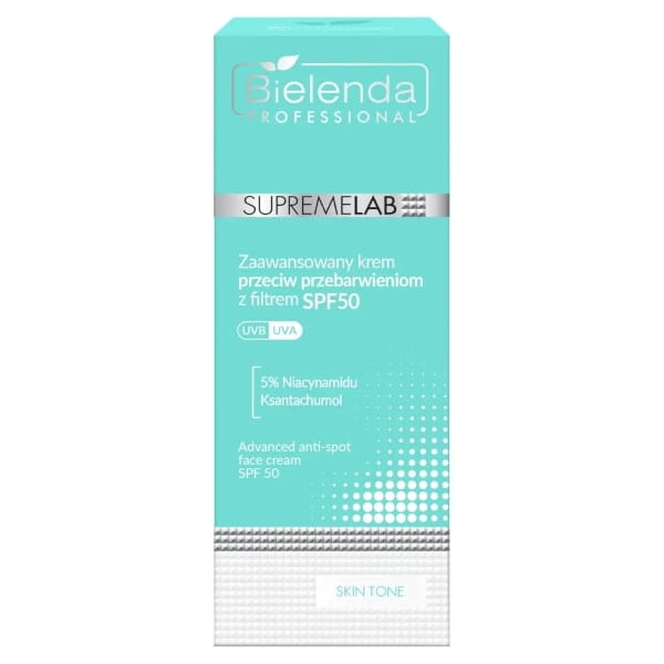 Bielenda Professional Supremelab Skin Tone Krem przeciw przebarwieniom SPF50 UVA/UVB 50 ml