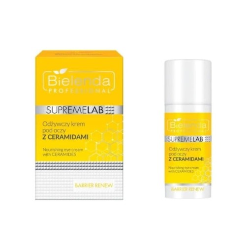 Bielenda Professional Supremelab Barrier Renew Odżywczy krem pod oczy z ceramidami 15 ml