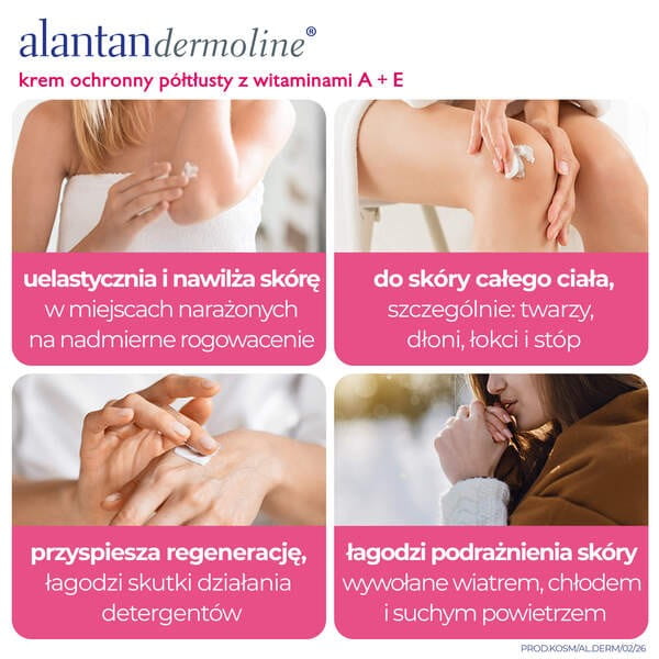 Alantandermoline krem ochronny półtłusty z witaminami A+E 50 g