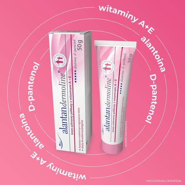 Alantandermoline krem ochronny półtłusty z witaminami A+E 50 g