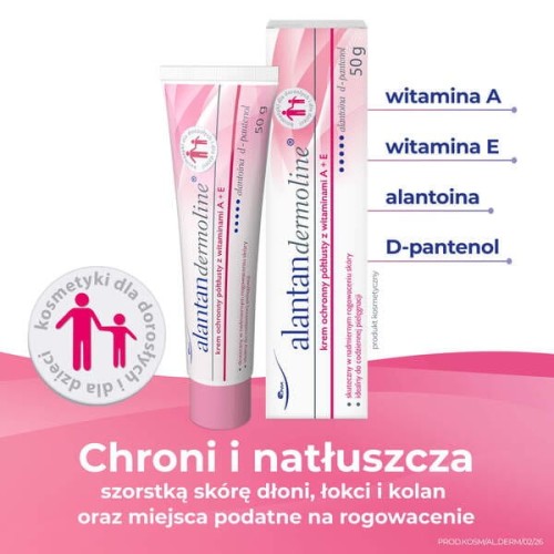 Alantandermoline krem ochronny półtłusty z witaminami A+E 50 g