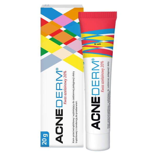 Acne-Derm krem przeciwtrądzikowy i wybielający 20 g