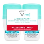 Zestaw 2 x Vichy, antyperspirant w kulce przeciw śladom 48h, 50 ml