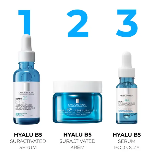La Roche-Posay Hyalu B5, krem ujędrniająco-regenerujący do twarzy, refill, 50 ml