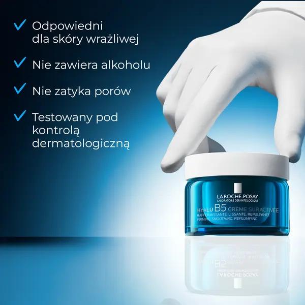 La Roche-Posay Hyalu B5, krem ujędrniająco-regenerujący do twarzy, refill, 50 ml