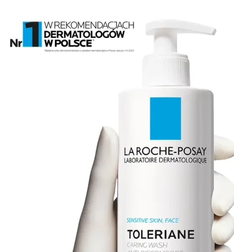 La Roche-Posay Toleriane, łagodna emulsja oczyszczająca, 400 ml