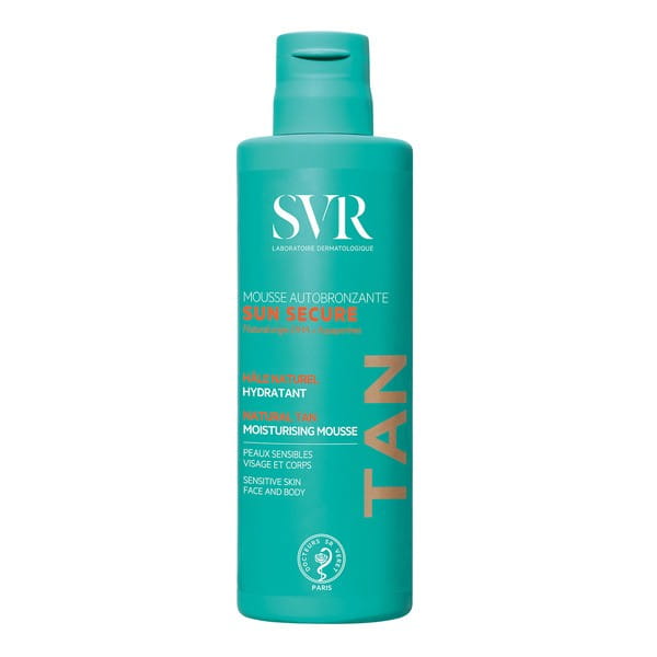 SVR Sun Secure Mousse Autobronzante samoopalacz w piance nawilżający 150 ml