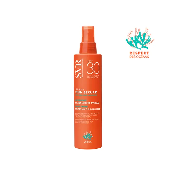 SVR Sun Secure mleczna mgiełka ochronna SPF 30 spray 200 ml