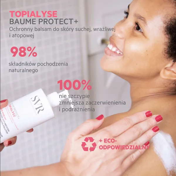 SVR Topialyse Baume Protect+ balsam do skóry atopowej i skłonnej do alergii 400 ml