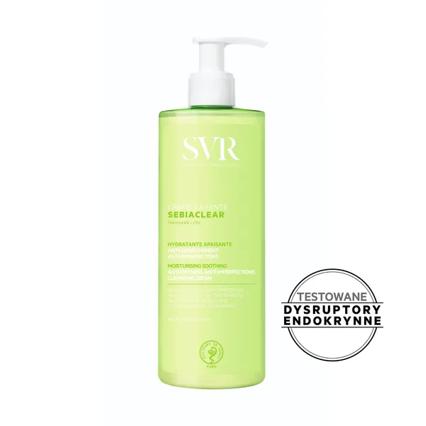 SVR Sebiaclear nawilżający krem do mycia 400 ml
