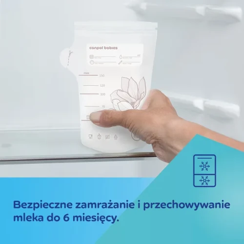 Canpol Babies torebki do przechowywania pokarmu 25 szt.