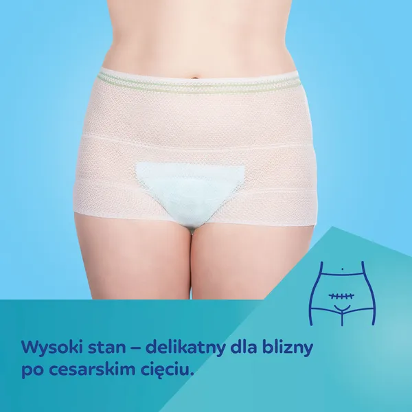 Canpol wielorazowe majtki poporodowe, siateczkowe rozmiar L/XL 2 szt.