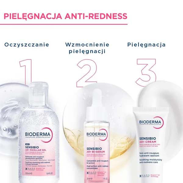 Bioderma Sensibio AR+, krem kojąco-nawilżający redukujący zaczerwienienia, 40 ml