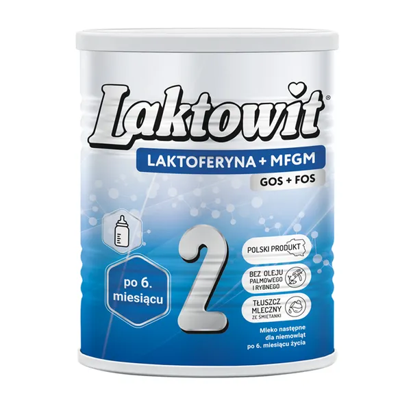 Laktowit Laktoferyna+MFGM 2 mleko następne po 6. miesiącu życia 400 g