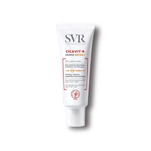 SVR Cicavit+ Crème SPF50+ Ochronny krem kojąco-regenerujący 40ml
