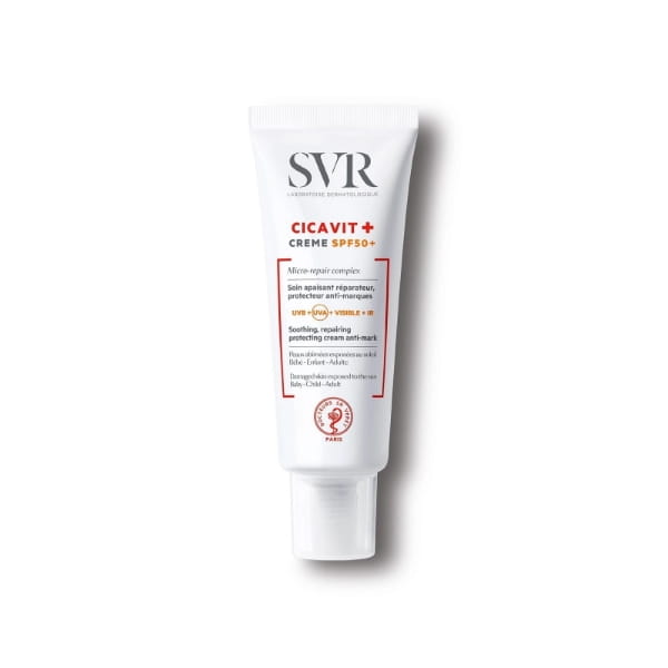 SVR Cicavit+ Crème SPF50+ Ochronny krem kojąco-regenerujący 40ml