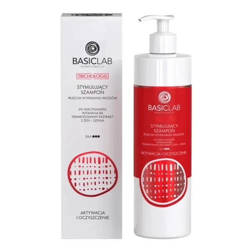 BasicLab Trichologis, szampon przeciw wypadaniu włosów, 300 ml