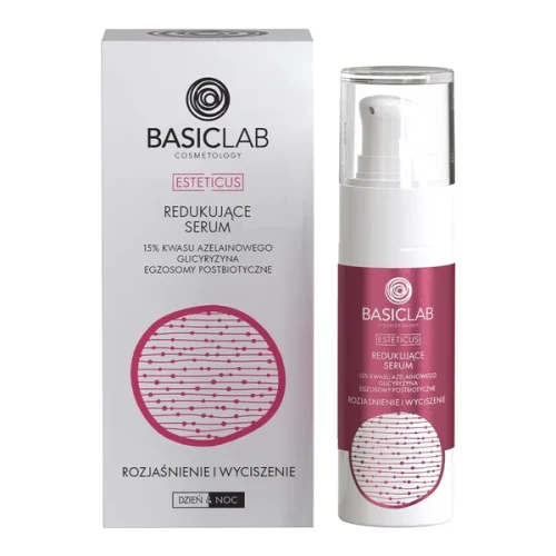 BasicLab Esteticus, serum redukujące, Rozjaśnienie i Wyciszenie, 30 ml