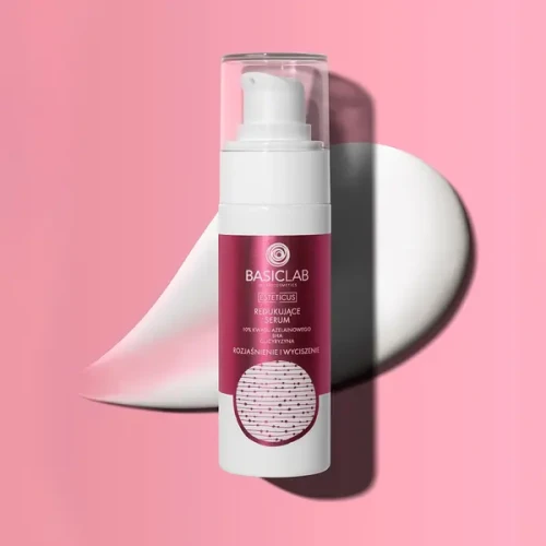 BasicLab Esteticus, redukujące serum 10% kwasu azelainowego, BHA, Glicyryzyna, 30 ml