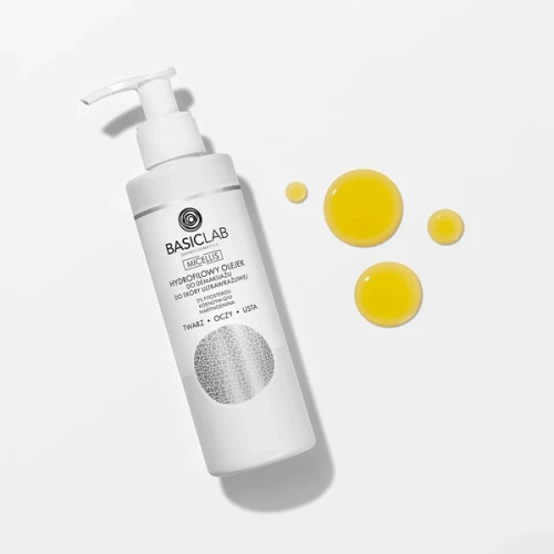 BasicLab Micellis, hydrofilowy olejek do demakijażu, 200 ml