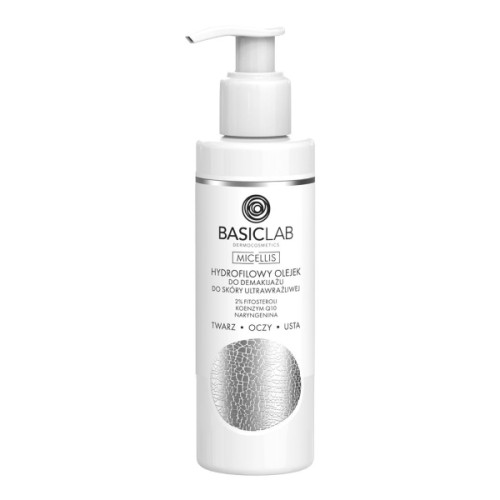 BasicLab Micellis, hydrofilowy olejek do demakijażu, 200 ml