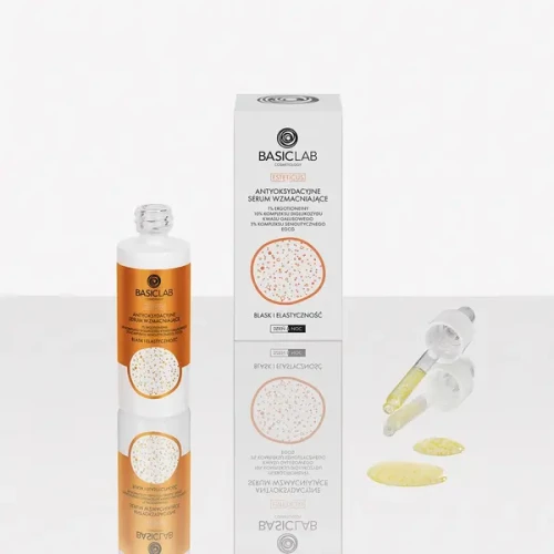 BasicLab Esteticus Antyoksydacyjne serum wzmacniające 1% ergotioneiny, 10% kompleksu, 30 ml