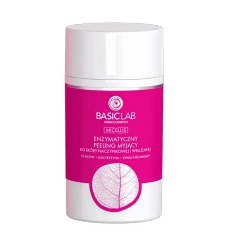 BasicLab Micellis, myjący peeling enzymatyczny, 35 g