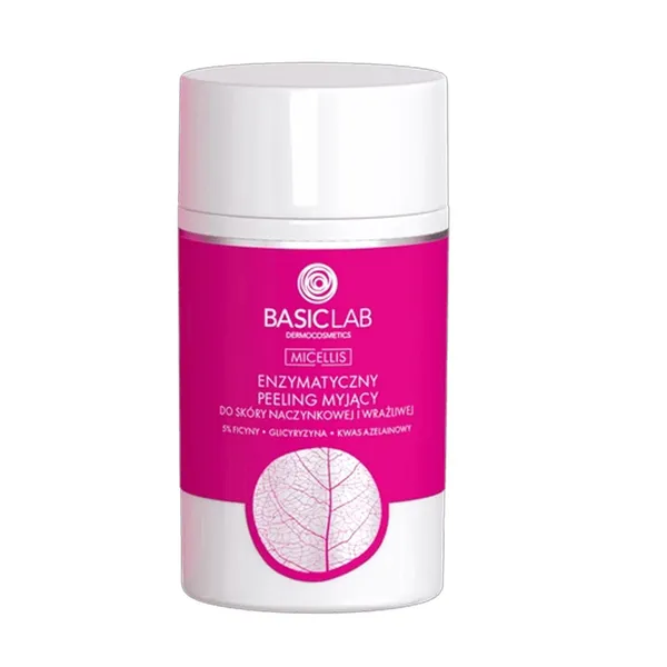 BasicLab Micellis, myjący peeling enzymatyczny, 35 g