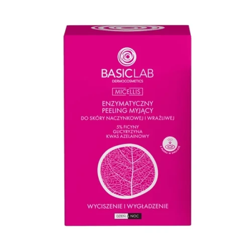 BasicLab Micellis, myjący peeling enzymatyczny, 35 g