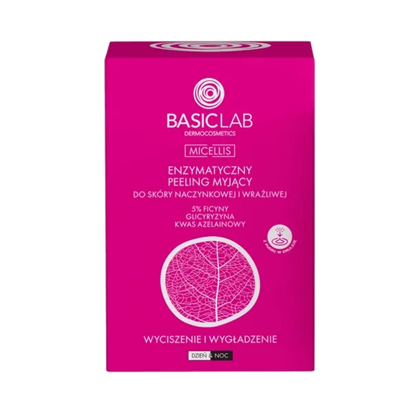 BasicLab Micellis, myjący peeling enzymatyczny, 35 g