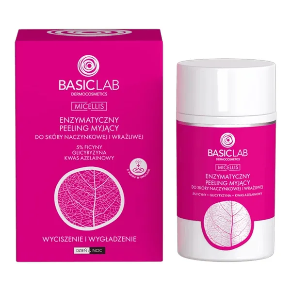 BasicLab Micellis, myjący peeling enzymatyczny, 35 g