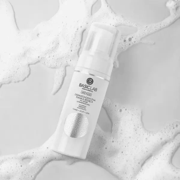 BasicLab Micellis, dermatologiczna pianka myjąca do skóry ultrawrażliwej, 150 ml