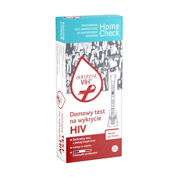 Home Check, Test do wykrywania zakażenia wirusem HIV, 1 szt.