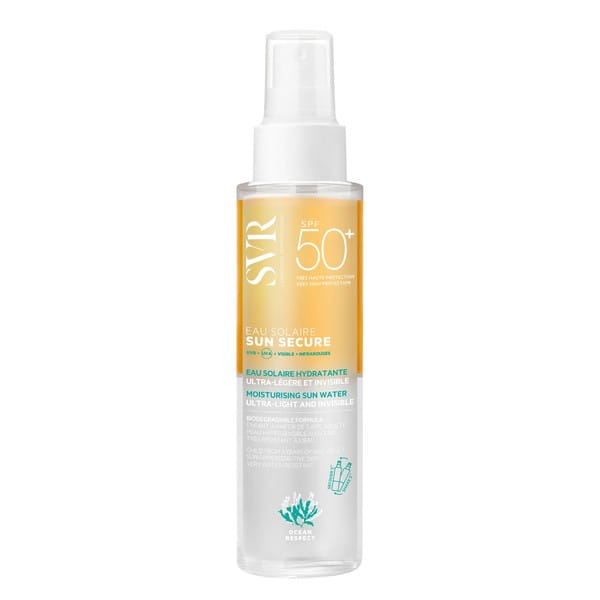 SVR Sun Secure Eau Solaire dwufazowy ochronny spray przeciwsłoneczny SPF50+ 100 ml