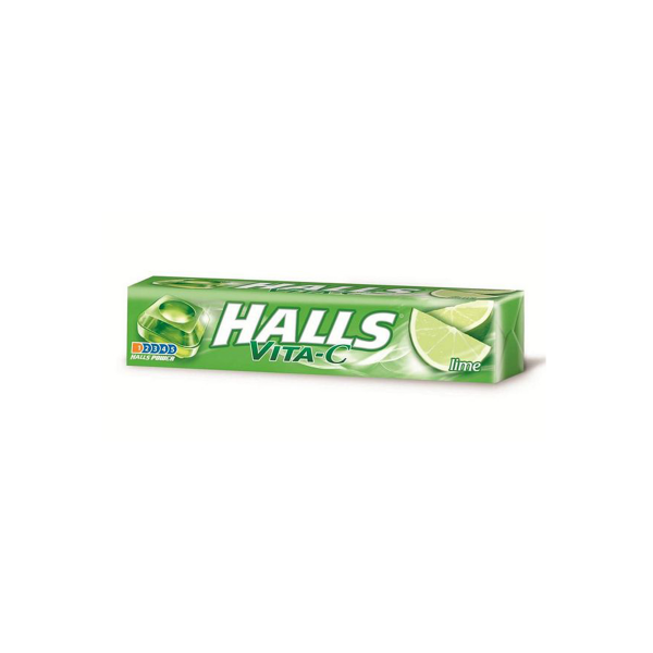 Halls Vita-C Lime Cukierki 33,5 g