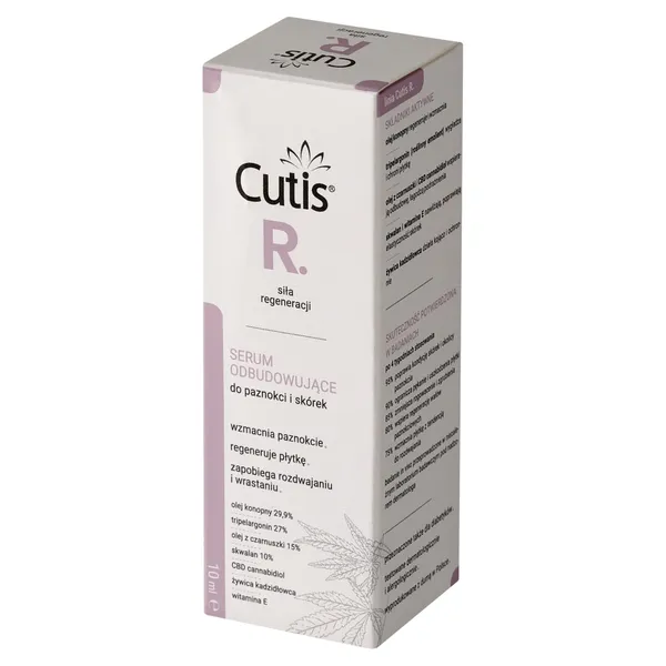 Curtis R-Regeneracja, serum odbudowujące do paznokci i skórek, 10 ml