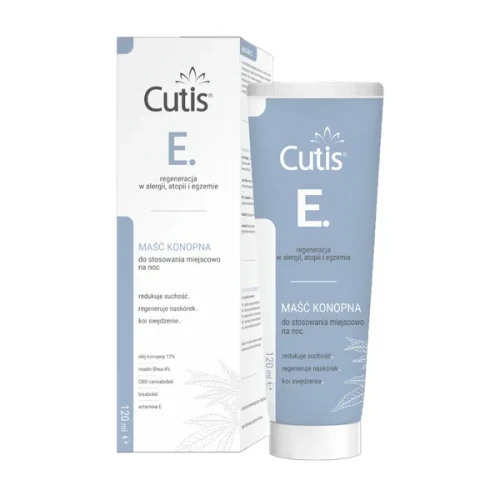 Cutis E, maść konopna 17% + CBD, 120 ml