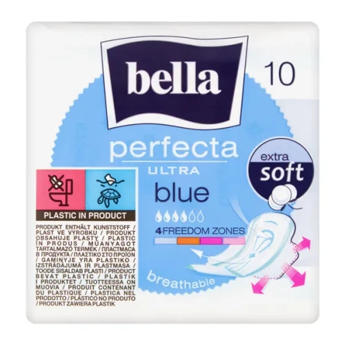 Bella Perfecta Ultra Blue, ultracienkie podpaski, bezzapachowe, 10 szt.